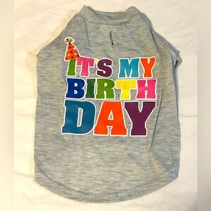 It’s My Birhday Dog Tee - M